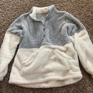 Fuzzy pullover